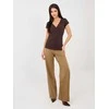 Basic Feel Good T-shirt-RV-TS-5636.03X-ciemny ruda