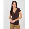 Basic Feel Good T-shirt-RV-TS-5636.03X-ciemny ruda