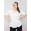 Basic Feel Good Marškinėliai-RV-TS-6330.92P-balti