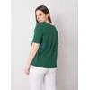 Basic Feel Good Marškinėliai-RV-TS-6330.92P-tamsiai žalia