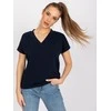 Basic Feel Good Marškinėliai-RV-TS-7666.19 tamsiai mėlyni