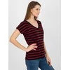 Basic Feel Good Marškinėliai-RV-TS-8567.26-juoda-raudona