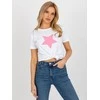Basic Feel Good Marškinėliai-RV-TS-8626.00-balta-rožinė