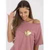 Calimera T-shirt-CLM-TS-1017.03-ciemny rožinis