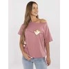 Calimera T-shirt-CLM-TS-1017.03-ciemny rožinis