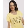 Calimera T-shirt-CLM-TS-1729.86-geltona