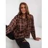 City Donna Marškiniai-EM-KS-3292.69P-juoda-smėlio spalvos