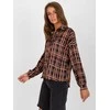 City Donna Marškiniai-EM-KS-3292.69P-juoda-smėlio spalvos