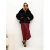 Dirbtinio kailio striukė moterims ITALY MODA IT-KR-G6805.36