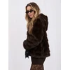 Dirbtinio kailio striukė moterims ITALY MODA IT-KR-G6805.36