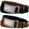 Diržas vyrams Peterson PTN KL-B007-S001 Juodas-BROWN