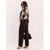 Eight 2 Nine Kelnės jeans-D60140BA62672A2-ciemny ruda