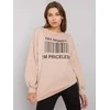 Ex Moda Megztinis-EM-BL-536/1U.84P-smėlio spalvos