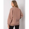 Ex Moda Megztinis-EM-BL-617-1.34X-tamsiai smėlio spalvos