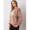 Ex Moda Megztinis-EM-BL-617-1.34X-tamsiai smėlio spalvos