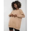 Ex Moda Megztinis-EM-BL-623.06-tamsiai smėlio spalvos