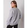 Ex Moda Megztinis-EM-BL-652.13P-pilka