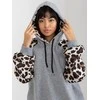 Ex Moda Megztinis-EM-BL-663.94-pilka