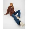 Ex Moda Megztinis-EM-BL-694.20X-tamsiai rudas