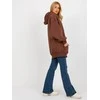 Ex Moda Megztinis-EM-BL-694.20X-tamsiai rudas