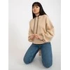 Ex Moda Megztinis-EM-BL-696.68-smėlio spalvos