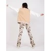 Ex Moda Megztinis-EM-BL-697.88-smėlio spalvos