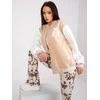 Ex Moda Megztinis-EM-BL-697.88-smėlio spalvos