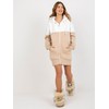 Ex Moda Tunika moterims -EM-BL-762.24X-smėlio spalvos