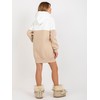 Ex Moda Tunika moterims -EM-BL-762.24X-smėlio spalvos