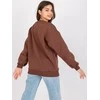 Ex Moda Megztinis-EM-BL-U617.95-tamsiai ruda