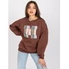 Ex Moda Megztinis-EM-BL-U617.95-tamsiai ruda
