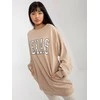 Ex Moda Megztinis-EM-BL-U719.82P-smėlio spalvos