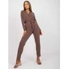 Ex Moda Moterims kombinezonas EM-KO-U603.46P-rudas