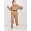 Ex Moda Rinkinys-EM-KMPL-529.90-tamsiai smėlio spalvos