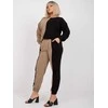 Ex Moda Rinkinys-EM-KMPL-639.88-juoda-smėlio spalvos