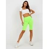 Ex Moda Šortai moterims -EM-LG-574-1.40-fluo žalia