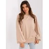Ex Moda Megztinis-EM-BL-716.14-smėlio spalvos