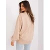 Ex Moda Megztinis-EM-BL-716.14-smėlio spalvos