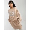 Ex Moda Megztinis-EM-BL-U719.82P-smėlio spalvos