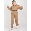 Ex Moda Rinkinys-EM-KMPL-529.90-tamsiai smėlio spalvos