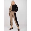 Ex Moda Rinkinys-EM-KMPL-639.88-juoda-smėlio spalvos