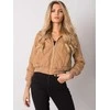 Ex Moda Striukė moterims-EM-KR-617.55-ciemny bezowy