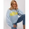 Wow Donna Megztinis-EM-BL-617-13.98P-šviesiai mėlynas