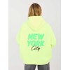Factory Price Džempreris moterim-MJ-BL-H2587.82-fluo geltona