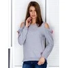 Factory Price Megztinis-PL-BL-1452.02-pilkas