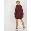 Vikki Megztinis-VI-BL-3192.23P-tamsiai rudas