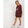 Vikki Megztinis-VI-BL-3192.23P-tamsiai rudas