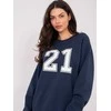 Factory Price Bluza-WT-BL-A1063.64-tamsiai mėlyna