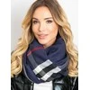 Wool Fashion Italia Bandana-AT-CH-1719501.29P - tamsiai mėlyna