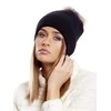 Kepurė Wool Fashion Italia Cap-AT-CZ-171701.37-juodas